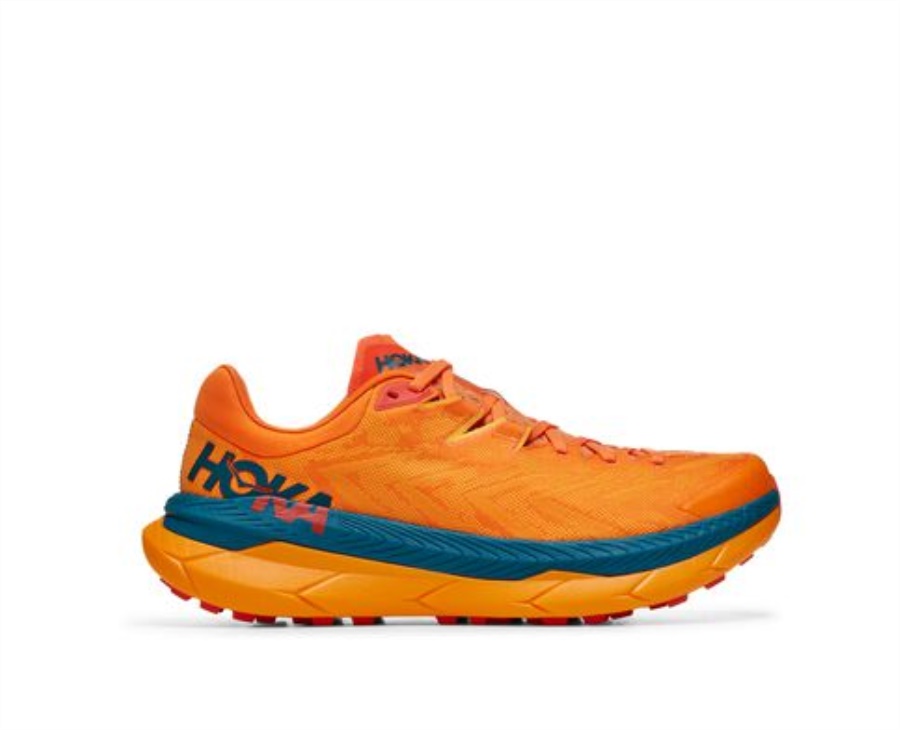 Hoka Tecton X Persimmon Orange Leuchtendes Gelb