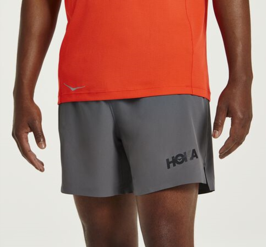 Hoka Glide 5''kurzer Castlerock