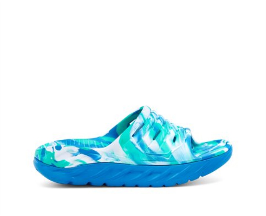 Ora Erholungsrutsche Swirl Hoka Atlantis Blue Coral