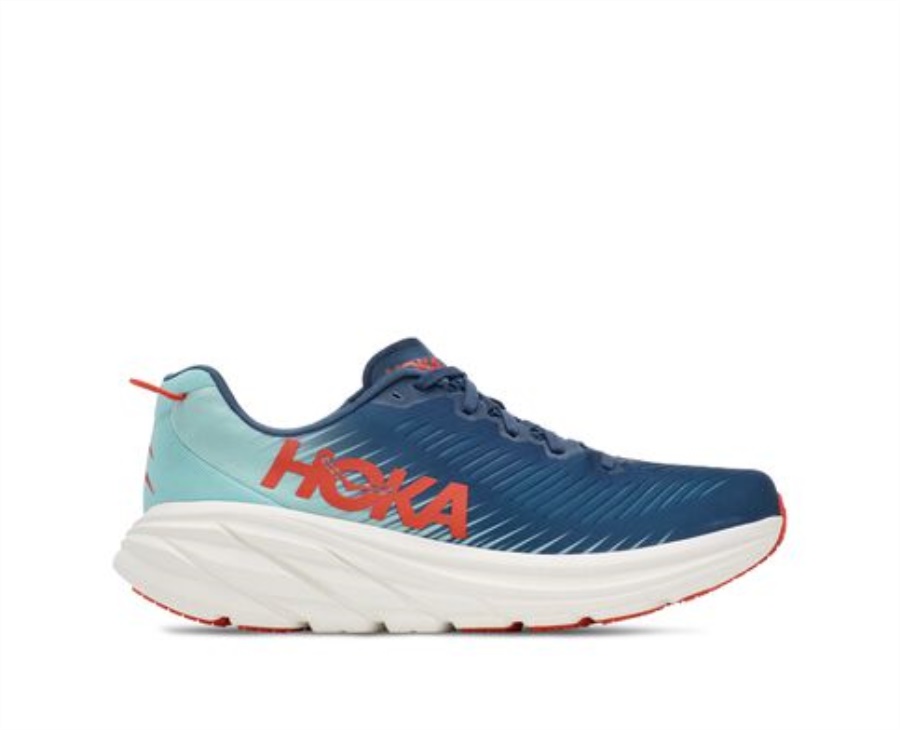 Hoka Rincon 3 Echtes Blaugrün Eierschalenblau