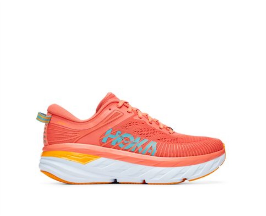 Hoka Bondi 7 Kamelien-Küstenschatten