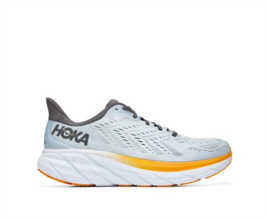 Hoka Clifton 8 Blauer Nebel Freiluft