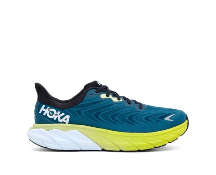 Hoka Arahi 6 Blau Graphitblau Koralle