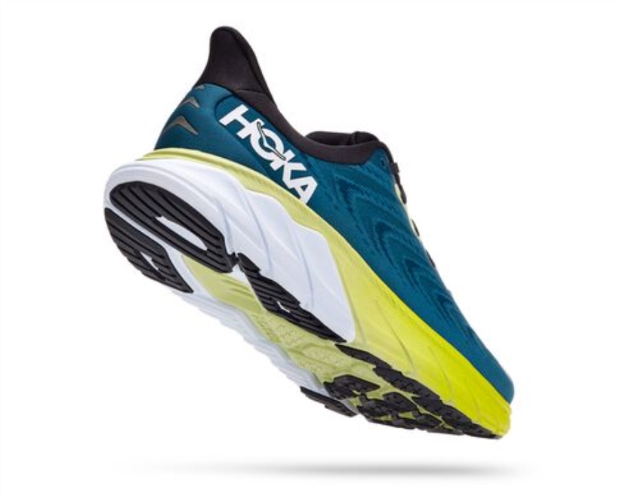 Hoka Arahi 6 Blau Graphitblau Koralle