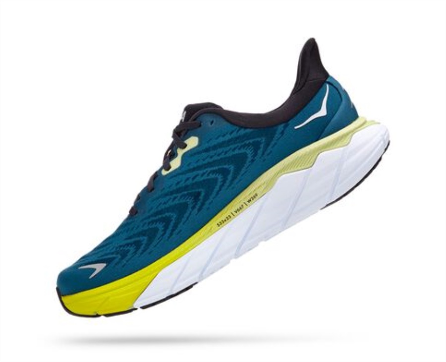 Hoka Arahi 6 Blau Graphitblau Koralle