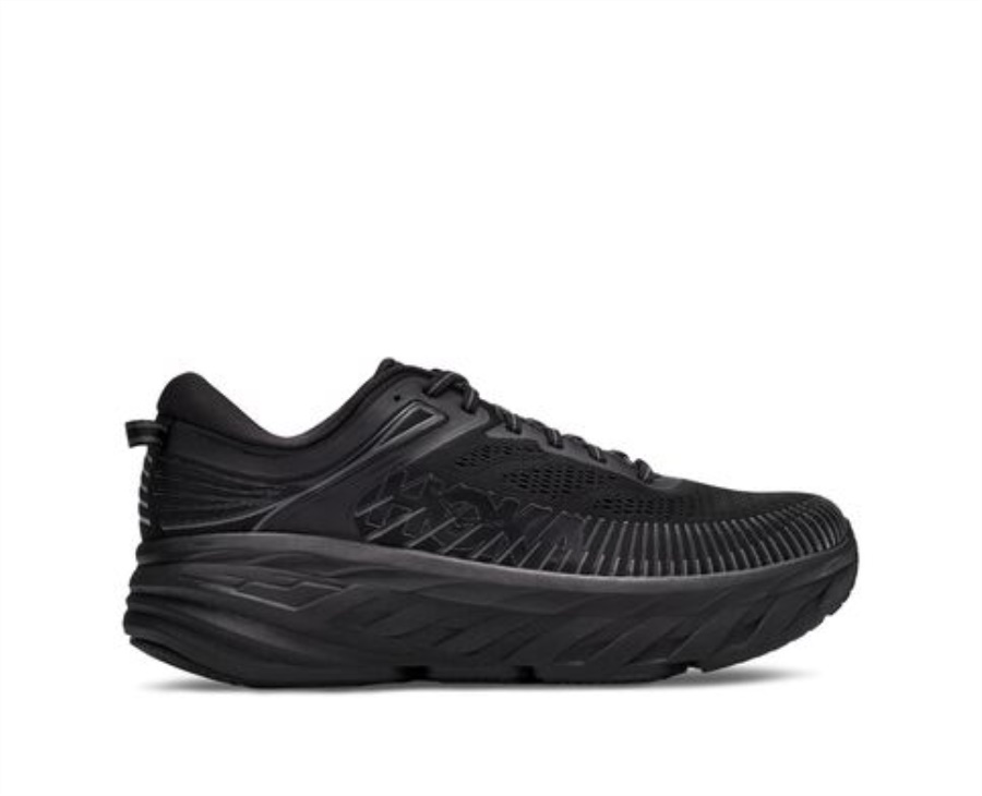 Bondi 7 Hoka Schwarz
