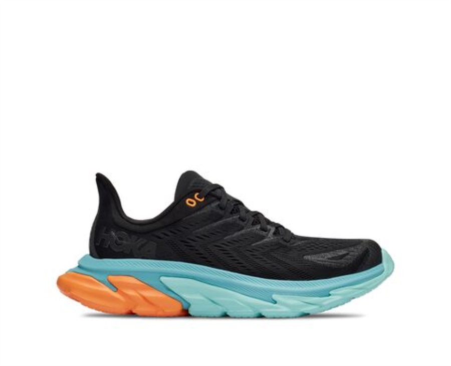 Hoka Clifton Edge Schwarzes Aquarell