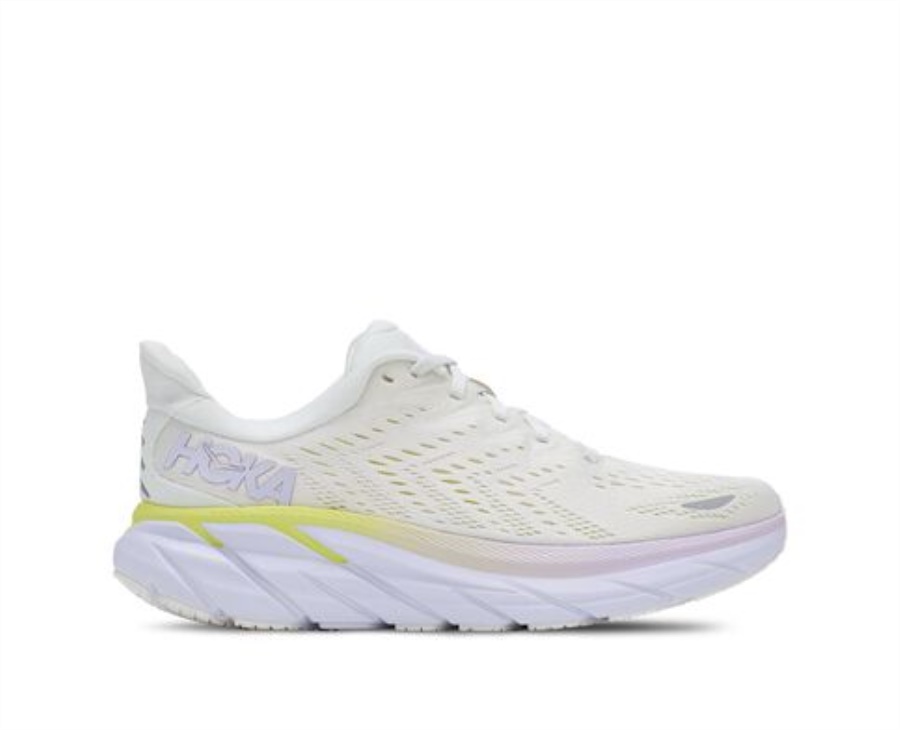 Hoka Clifton 8 Blanc De Blanc Hellweiß