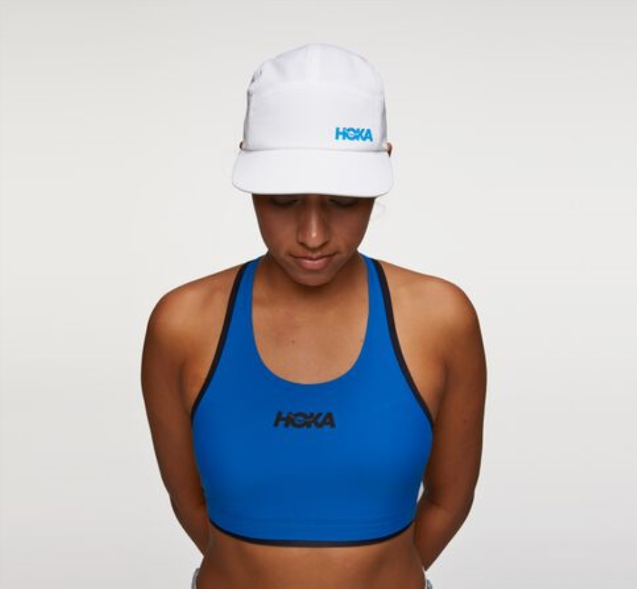 Hoka Performance Hut Weiß Diva Blau